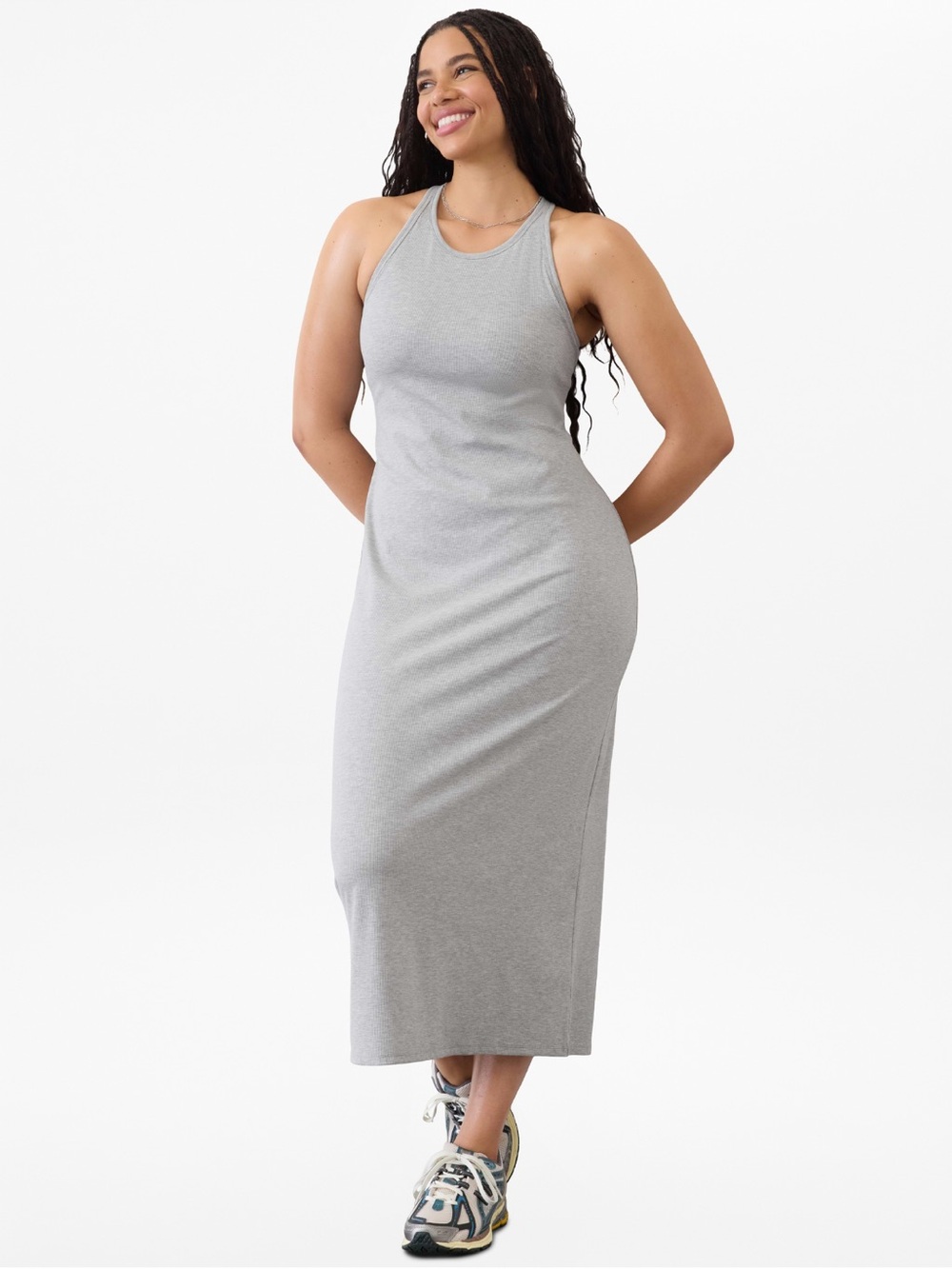 Athleta Signature Rib Maxi Dress